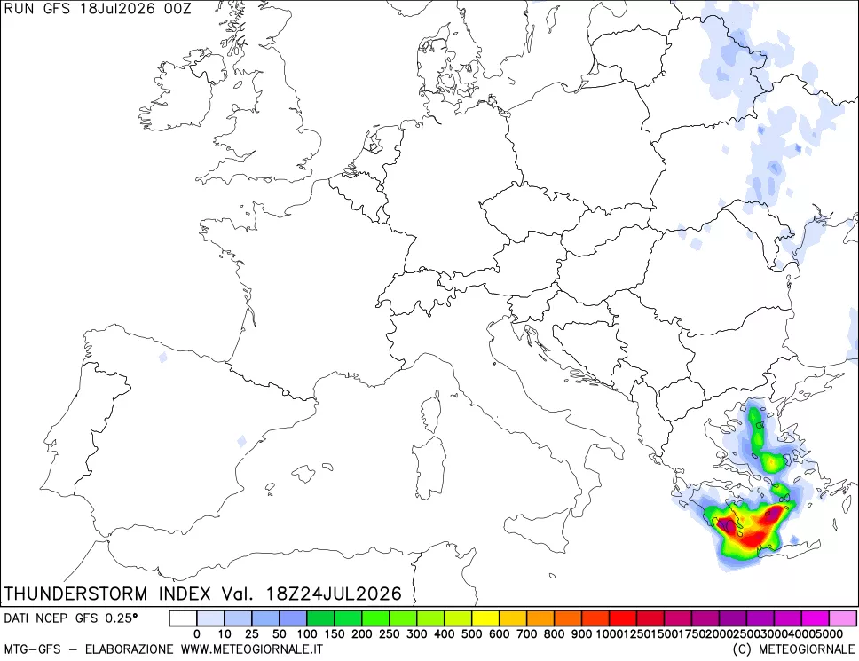 mappa Indice Temporali (TSI)