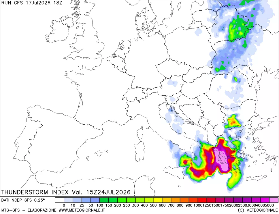 mappa Indice Temporali (TSI)
