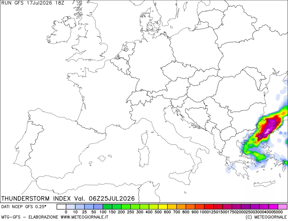 mappa Indice Temporali (TSI)