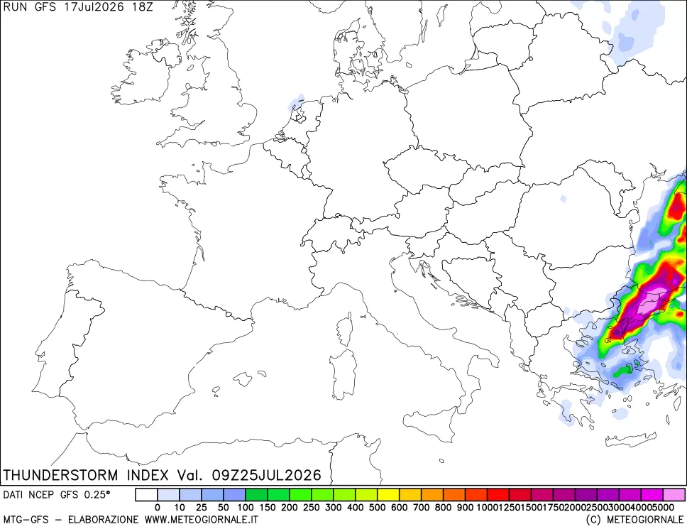 mappa Indice Temporali (TSI)