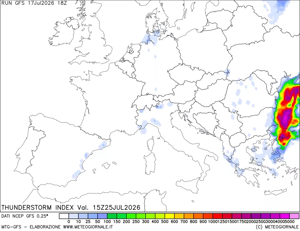 mappa Indice Temporali (TSI)