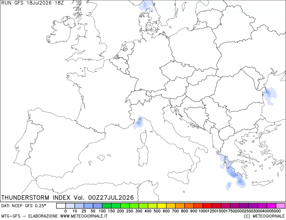 mappa Indice Temporali (TSI)