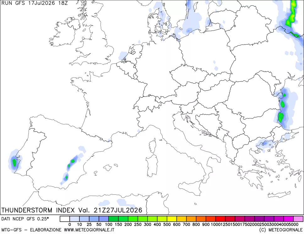 mappa Indice Temporali (TSI)