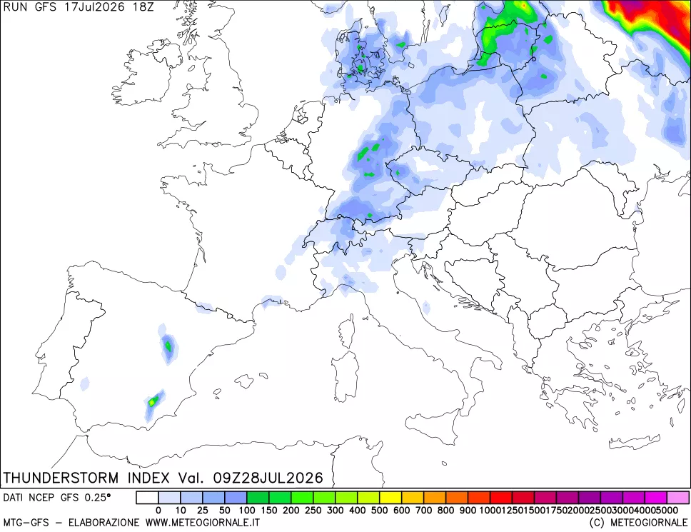 mappa Indice Temporali (TSI)