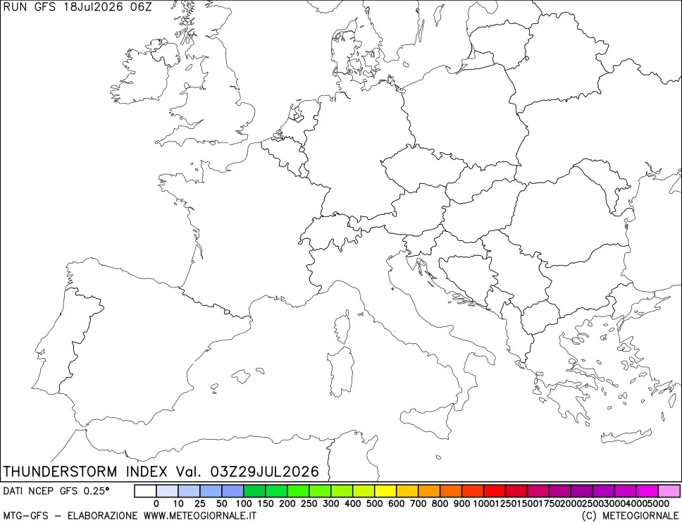 mappa Indice Temporali (TSI)