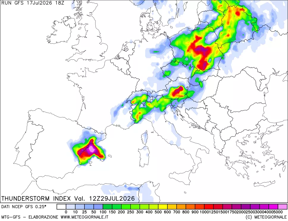 mappa Indice Temporali (TSI)
