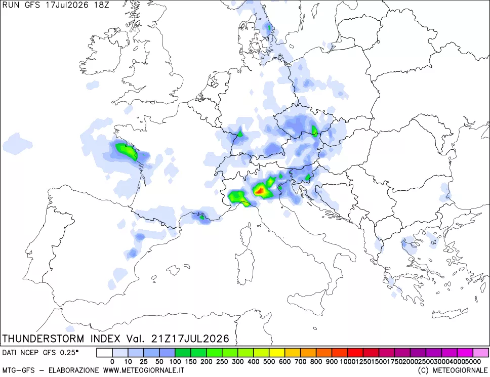 mappa Indice Temporali (TSI)
