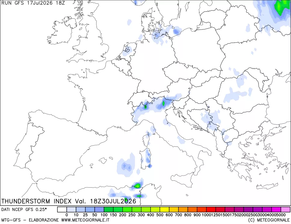 mappa Indice Temporali (TSI)