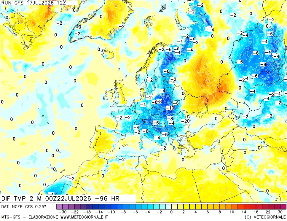 mappa Dif. Temp - Init