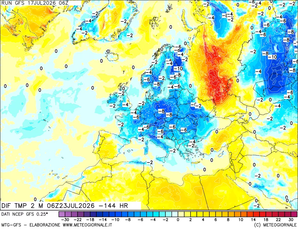 mappa Dif. Temp - Init
