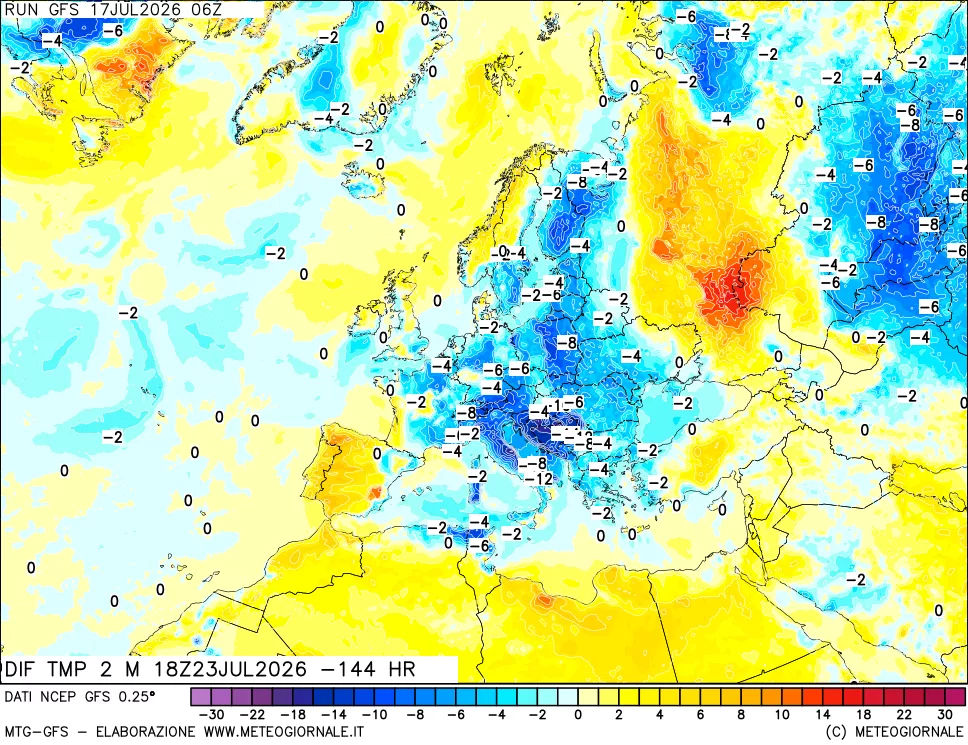 mappa Dif. Temp - Init