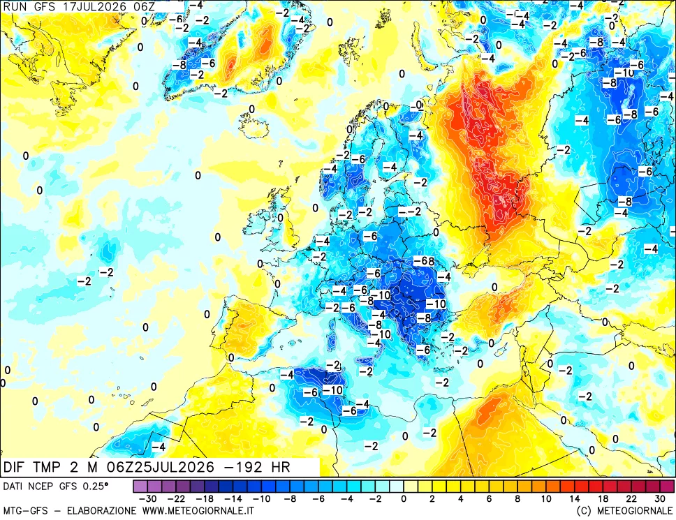 mappa Dif. Temp - Init