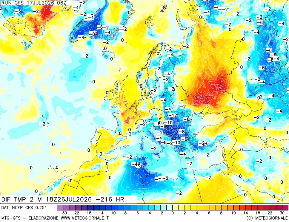 mappa Dif. Temp - Init