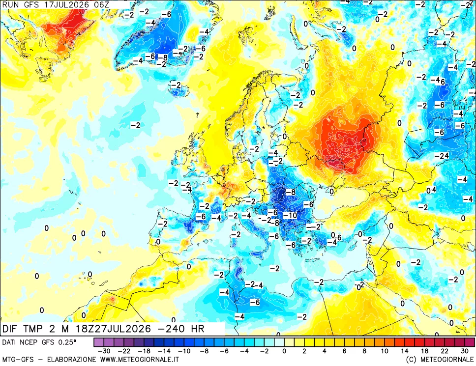 mappa Dif. Temp - Init