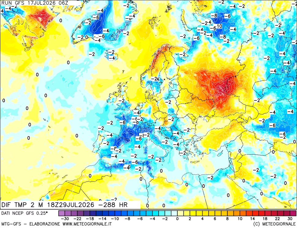mappa Dif. Temp - Init