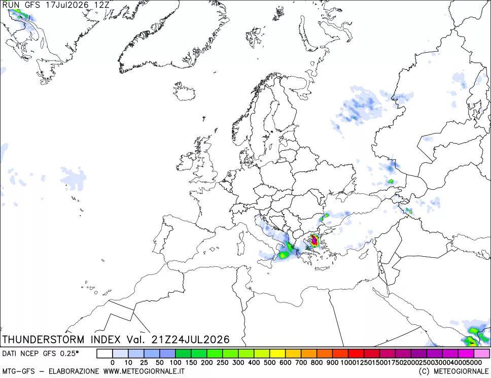 mappa Indice Temporali (TSI)
