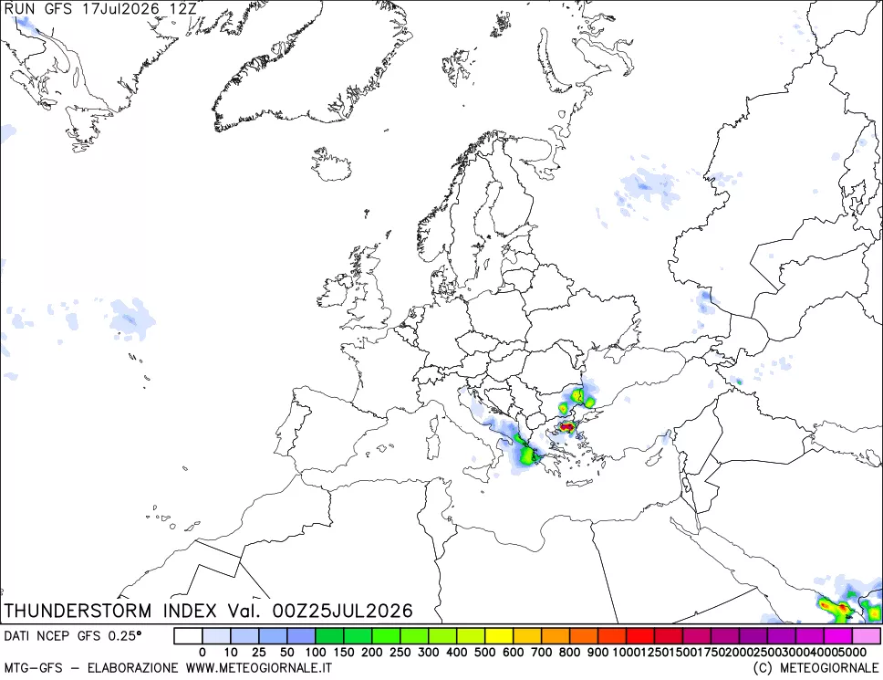 mappa Indice Temporali (TSI)