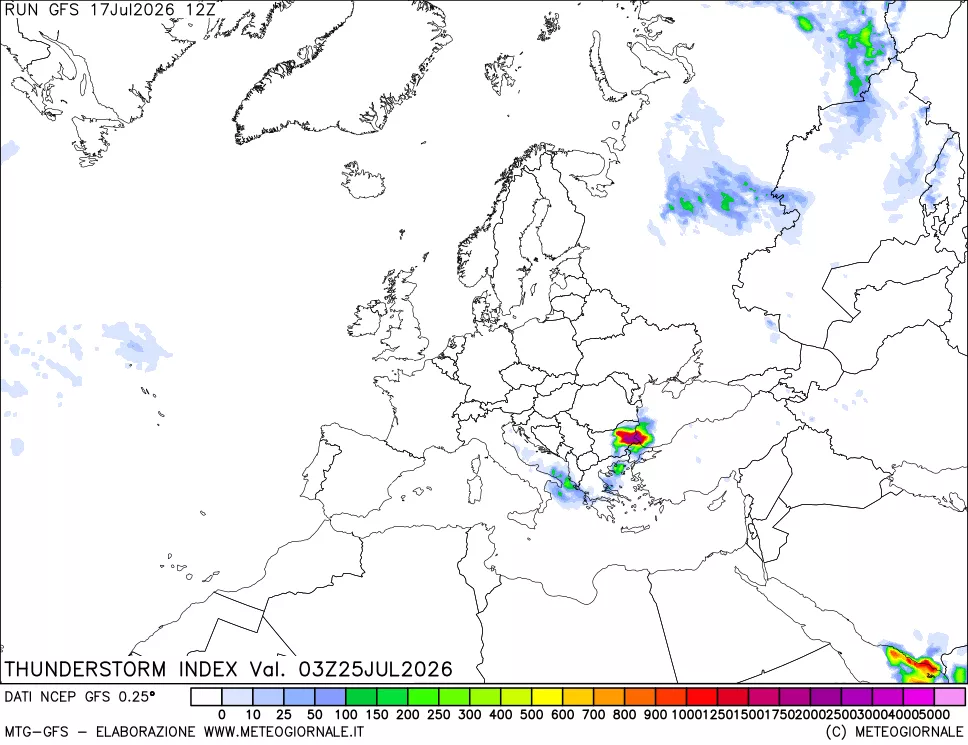 mappa Indice Temporali (TSI)