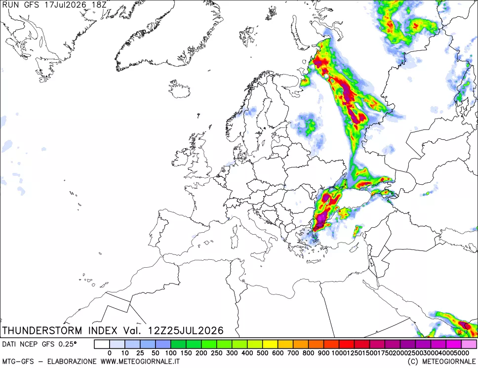 mappa Indice Temporali (TSI)