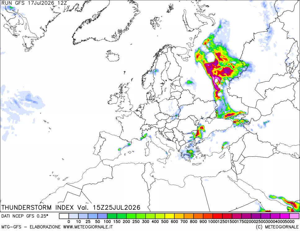 mappa Indice Temporali (TSI)