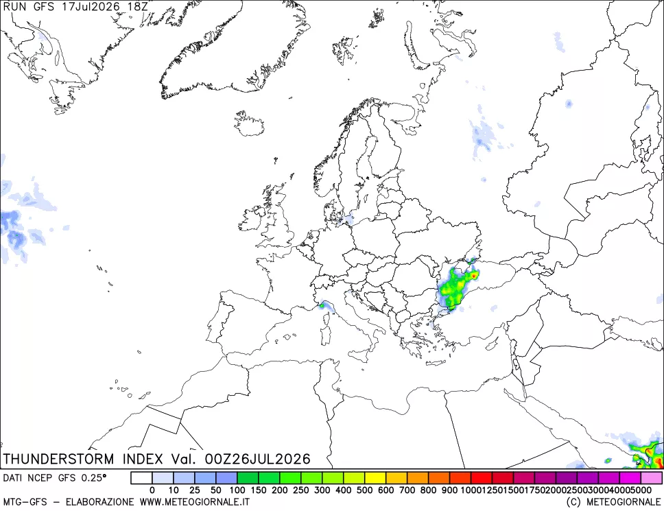 mappa Indice Temporali (TSI)