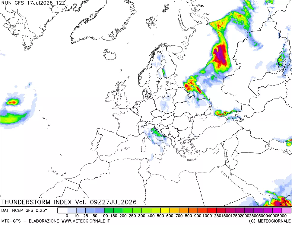 mappa Indice Temporali (TSI)
