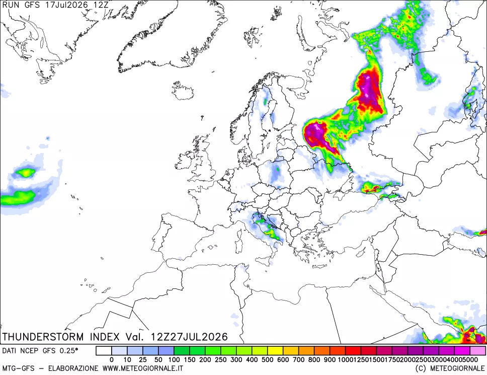 mappa Indice Temporali (TSI)