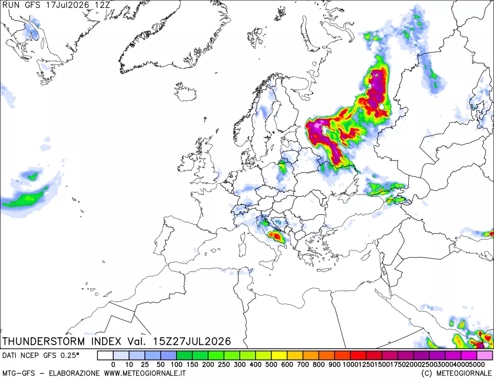 mappa Indice Temporali (TSI)