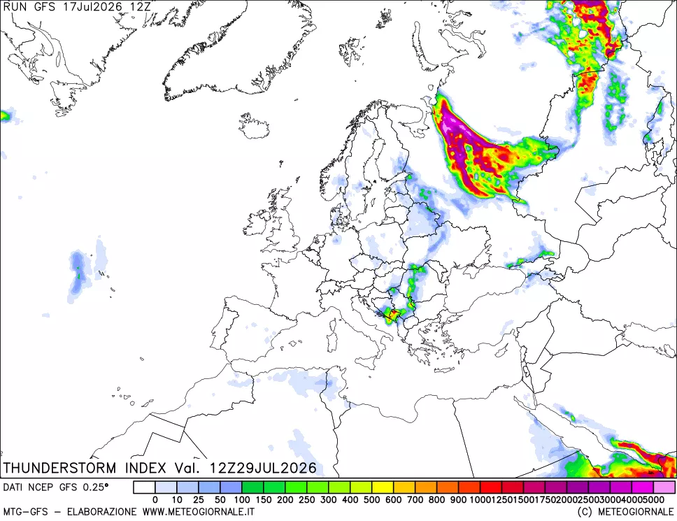 mappa Indice Temporali (TSI)