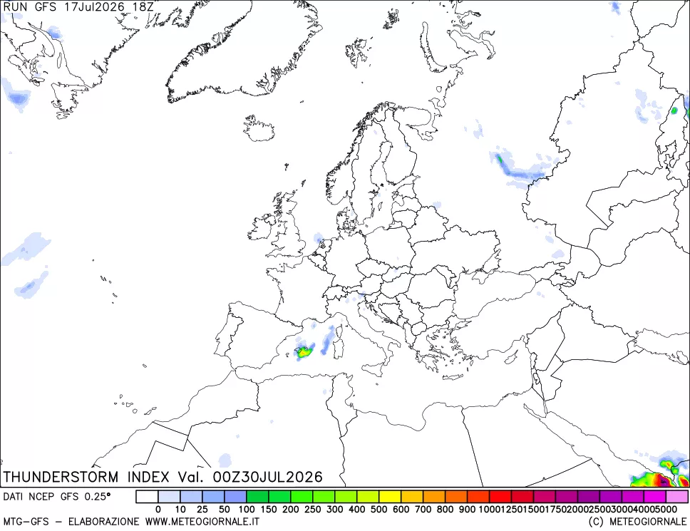 mappa Indice Temporali (TSI)