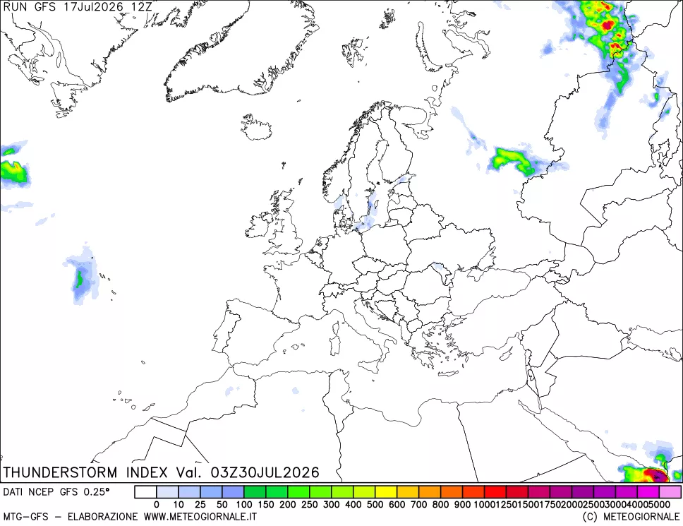 mappa Indice Temporali (TSI)