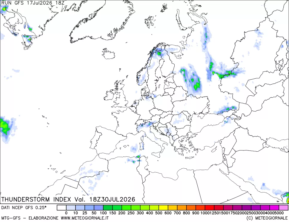 mappa Indice Temporali (TSI)