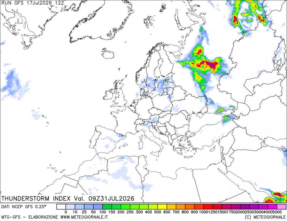 mappa Indice Temporali (TSI)