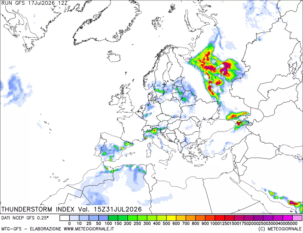 mappa Indice Temporali (TSI)
