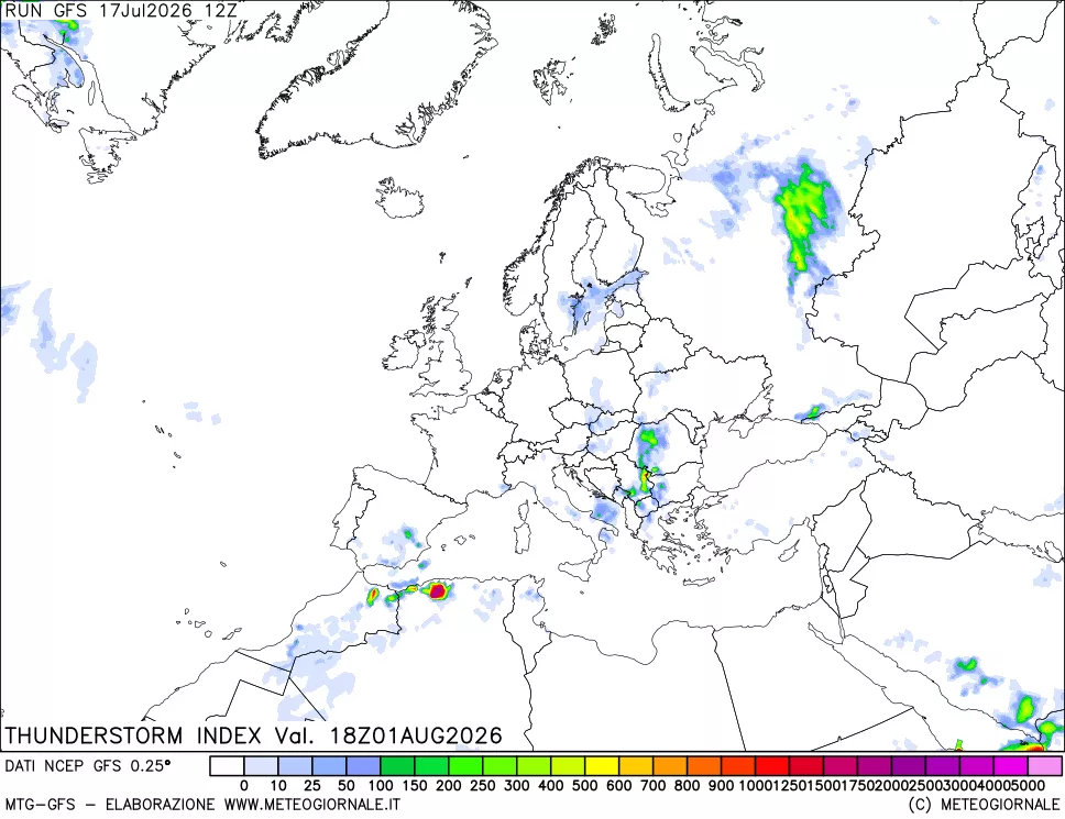 mappa Indice Temporali (TSI)