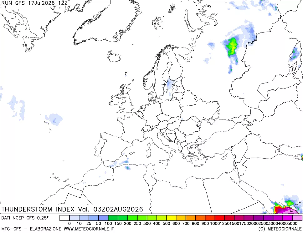 mappa Indice Temporali (TSI)