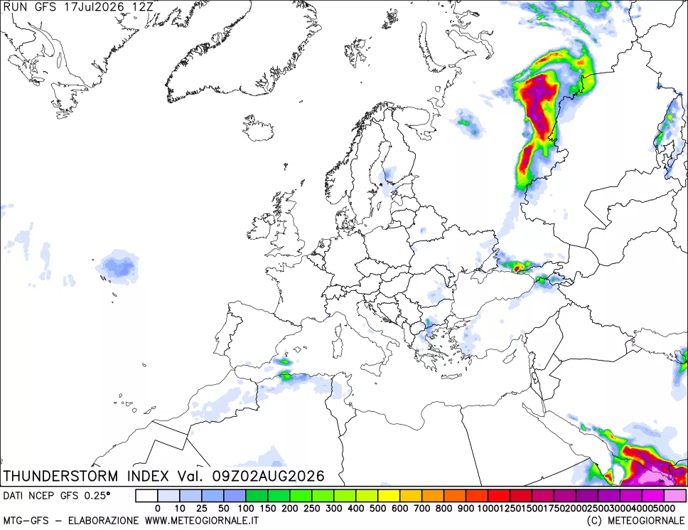 mappa Indice Temporali (TSI)