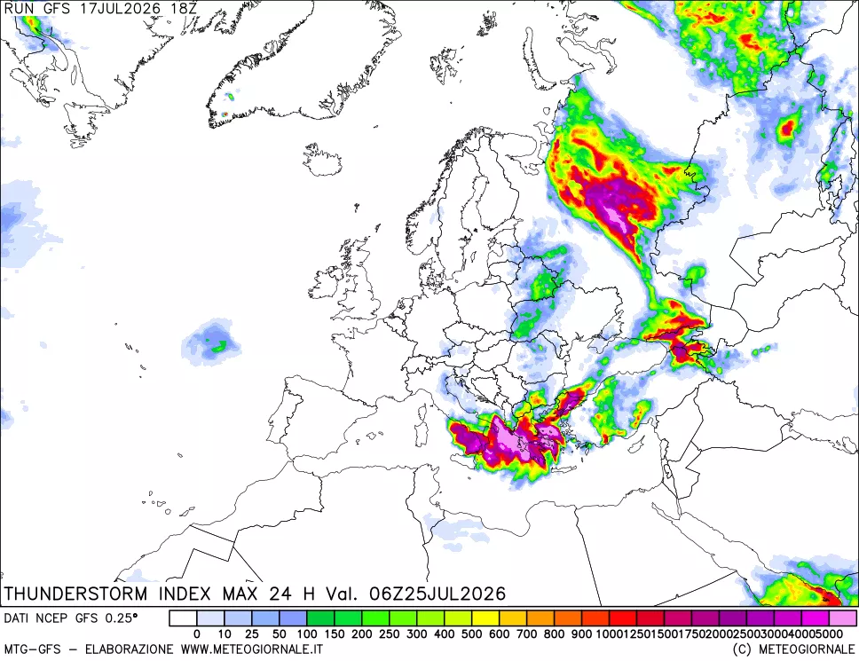 mappa TSI Max 24 ore