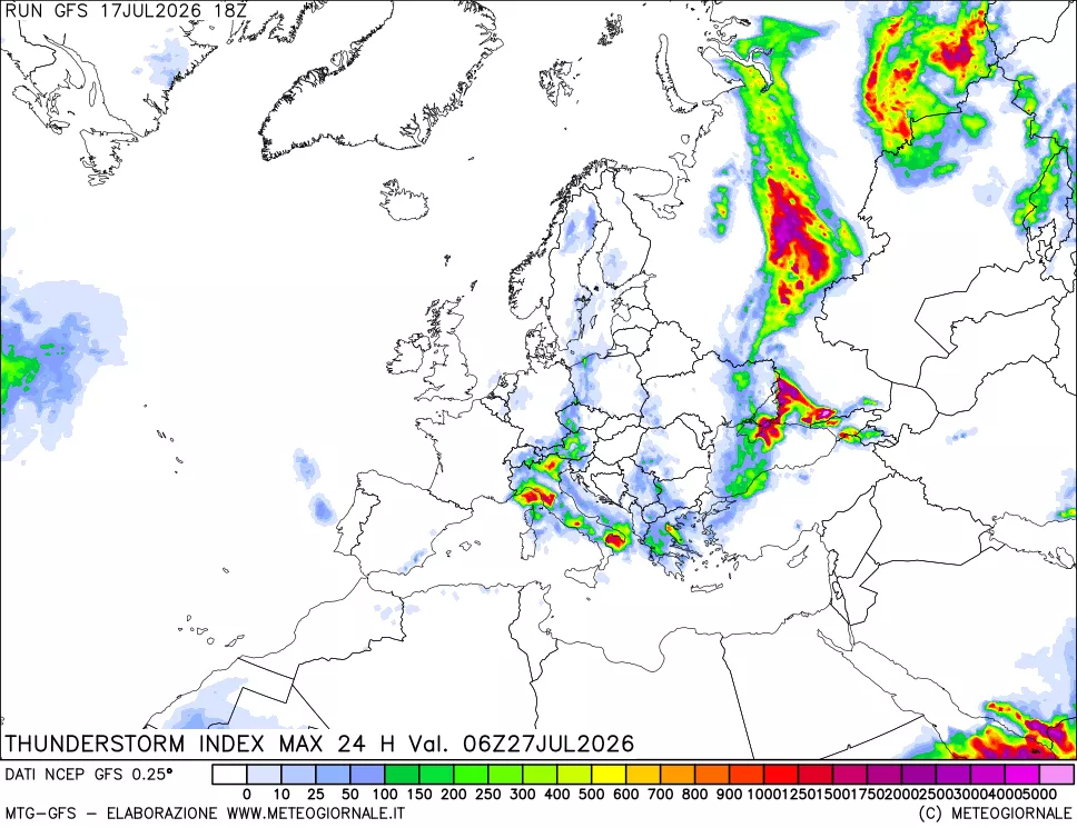 mappa TSI Max 24 ore