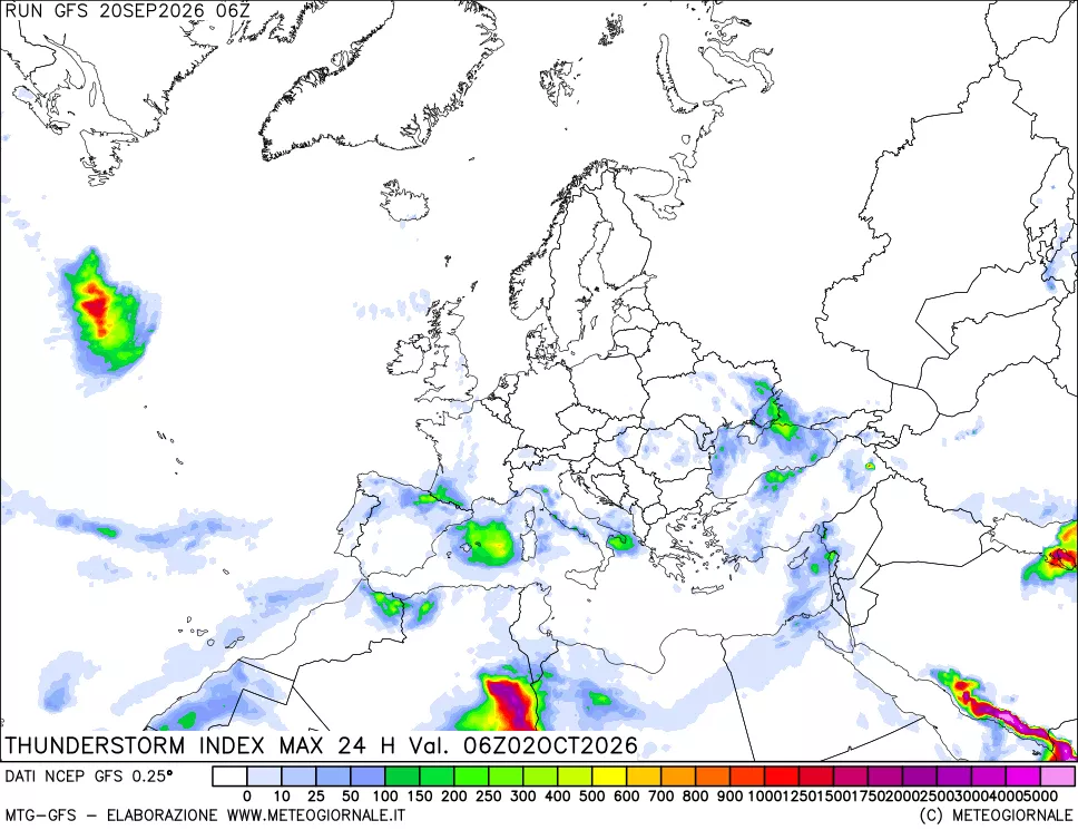 mappa TSI Max 24 ore