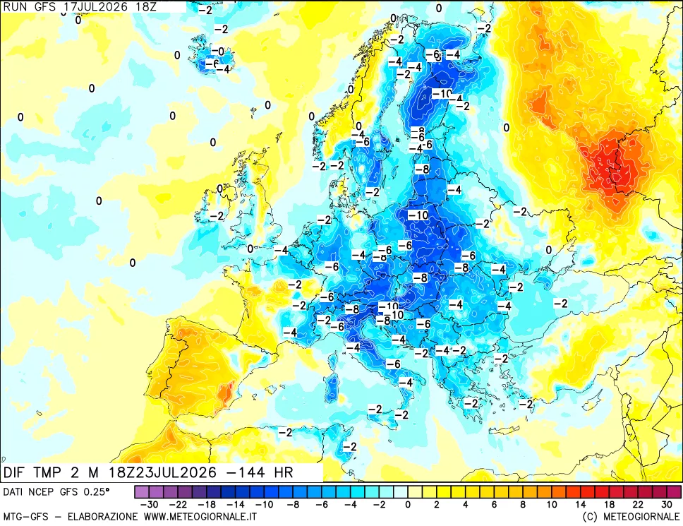 mappa Dif. Temp - Init