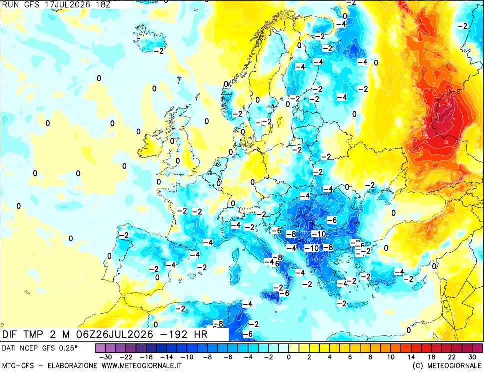 mappa Dif. Temp - Init