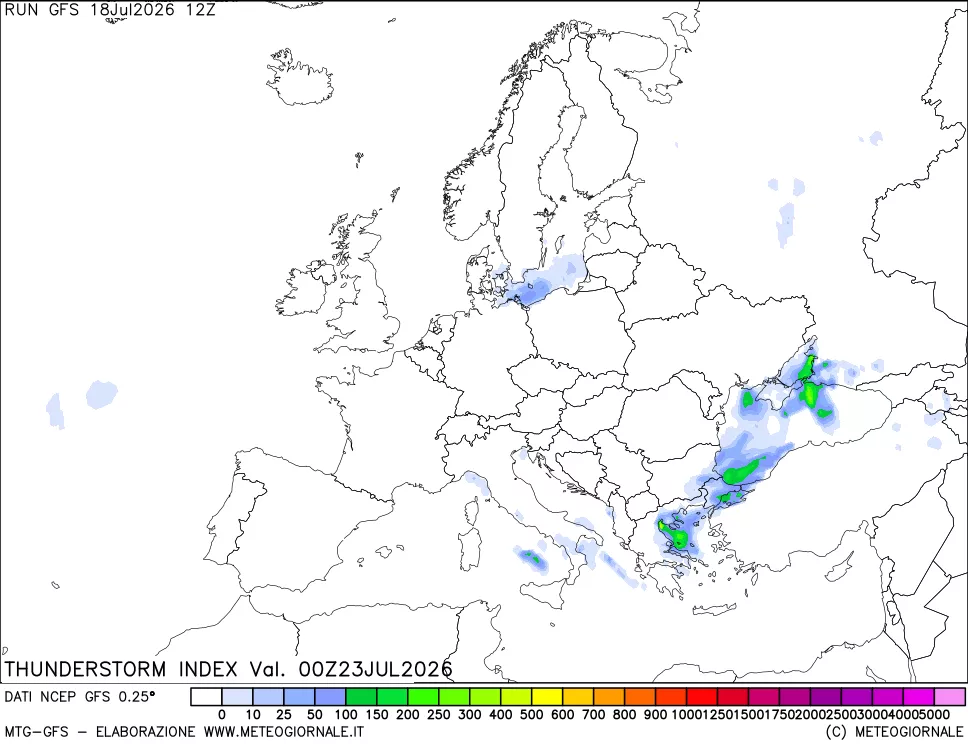 mappa Indice Temporali (TSI)