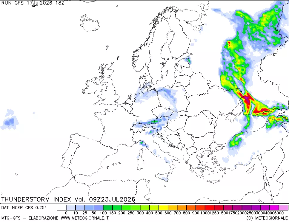 mappa Indice Temporali (TSI)