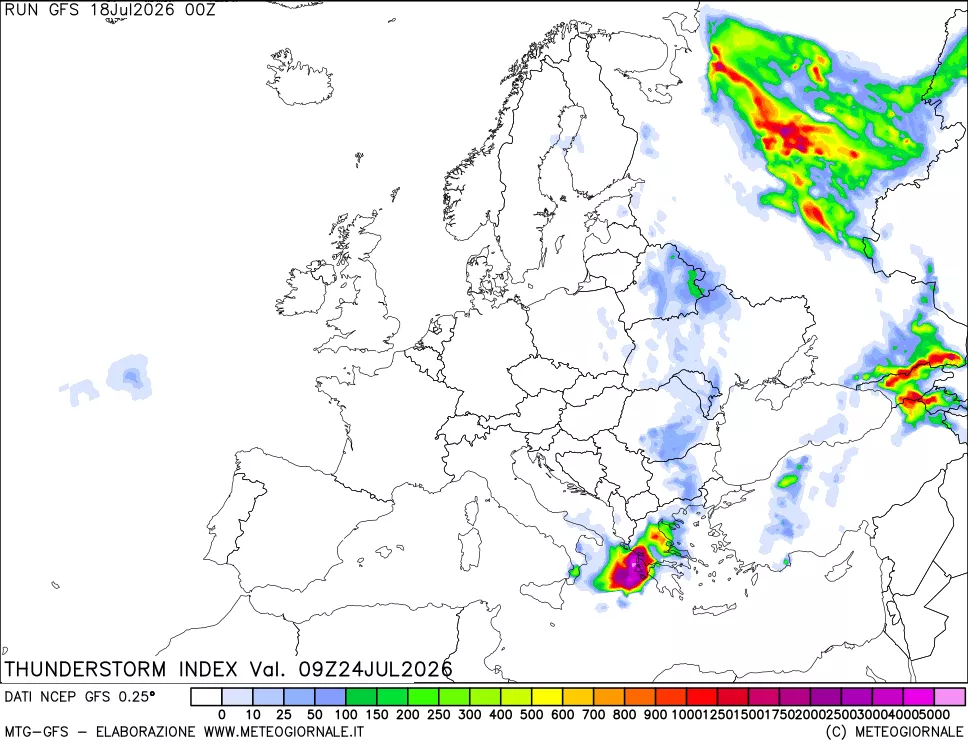 mappa Indice Temporali (TSI)
