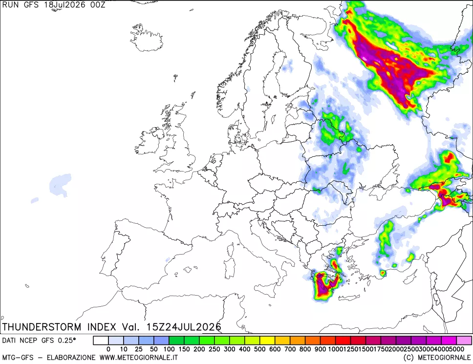 mappa Indice Temporali (TSI)