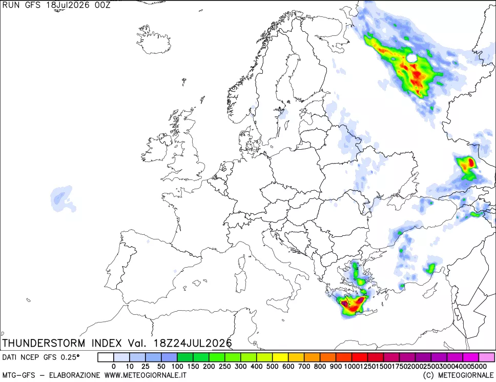 mappa Indice Temporali (TSI)