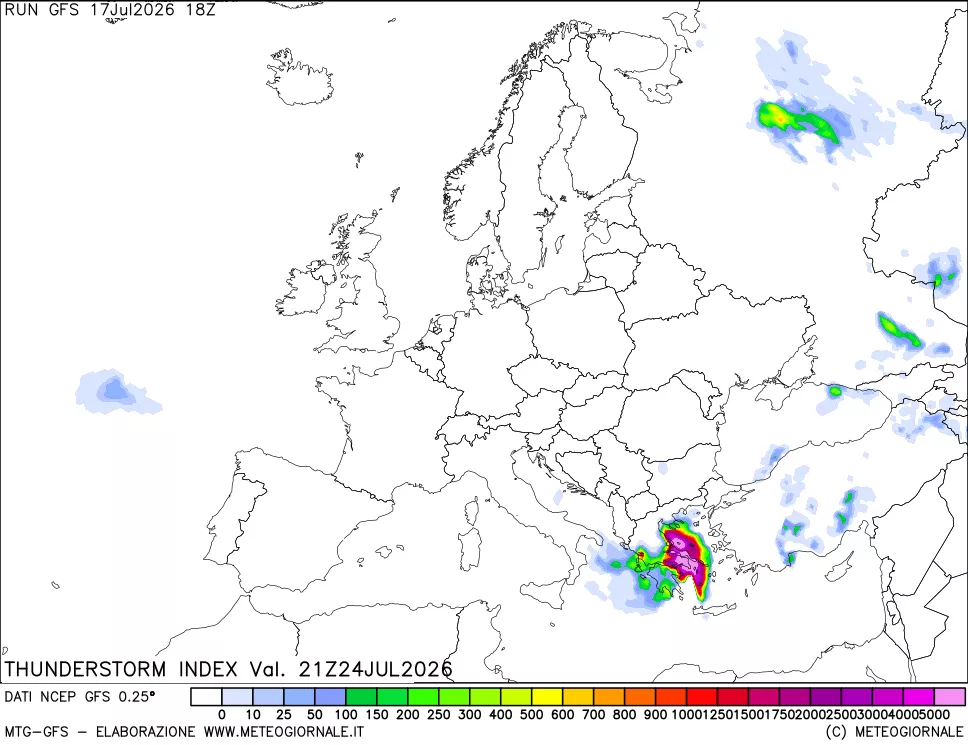 mappa Indice Temporali (TSI)