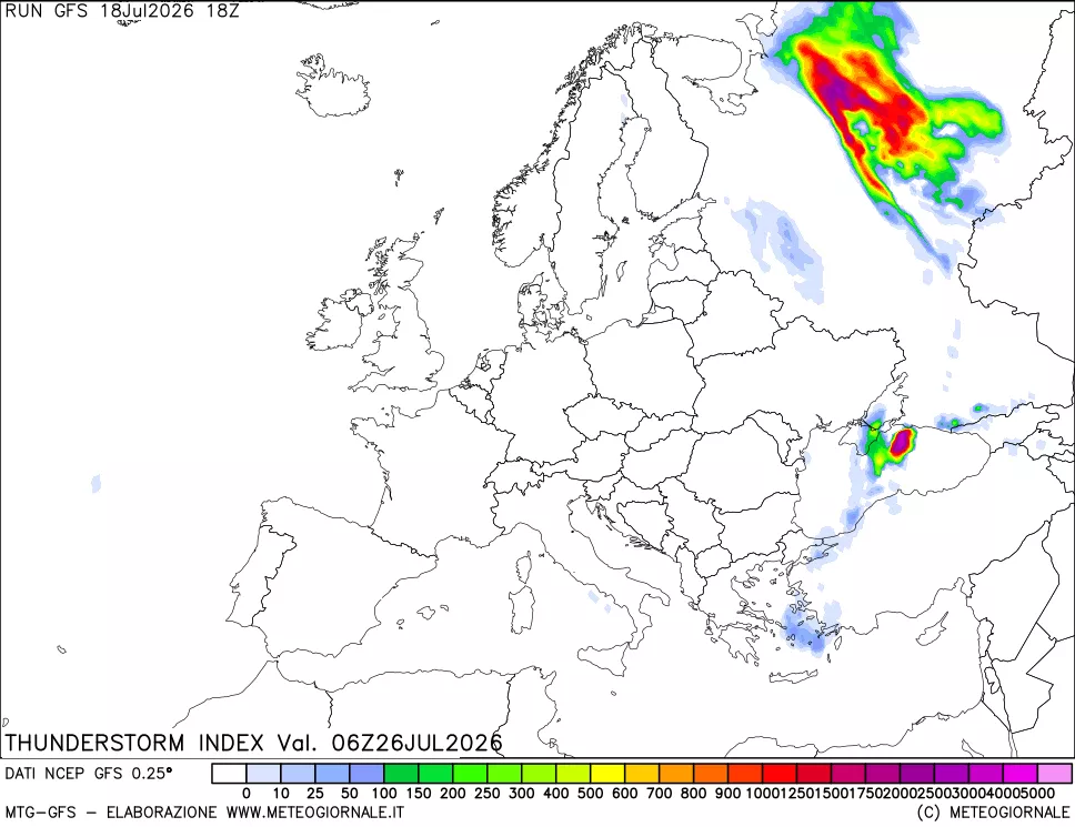 mappa Indice Temporali (TSI)