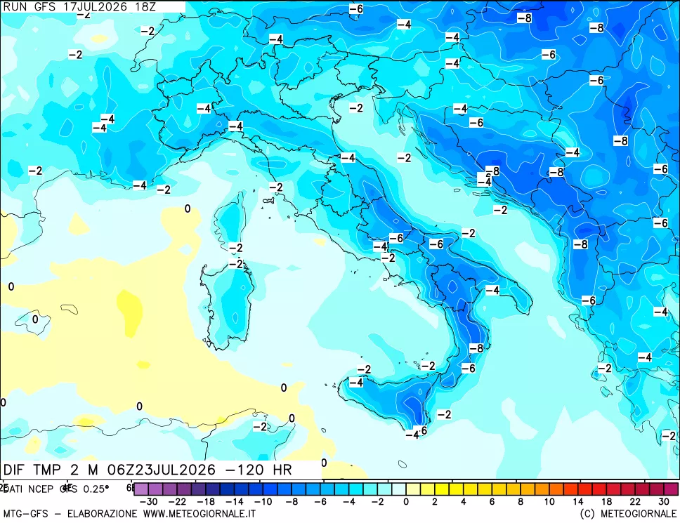 mappa Dif. Temp - Init